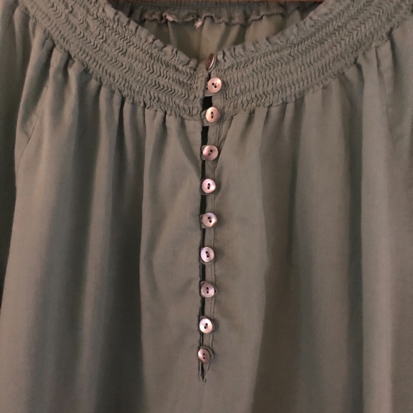 J Jill Cotton boho top - Picture 4 of 5